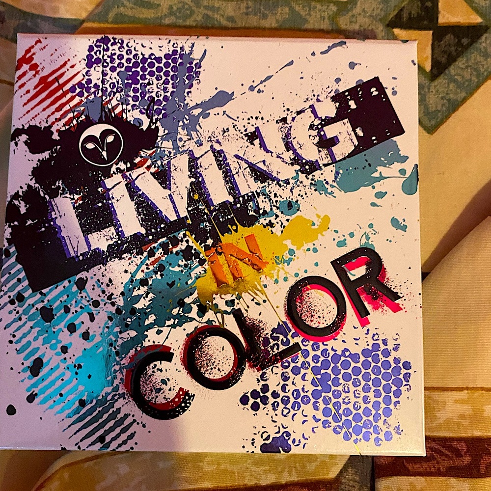Living in color eyeshadow palette